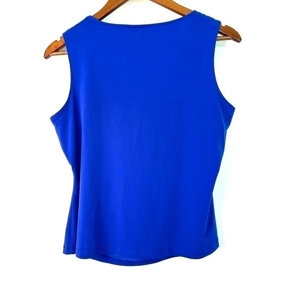 Calvin Klein tank top with cowl neck, in stretch jersey knit - Picture 6 of 10
